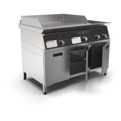 Плита индукционная комбинированная SMART INDUCTION K96-35PPKB (с грилем)