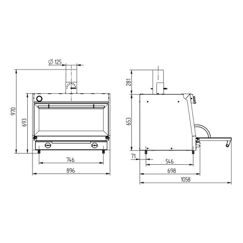 Печь-мангал Dagrill 90 G