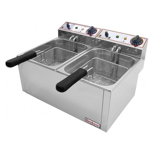 Фритюрница электрическая BECKERS FR 6+6LT