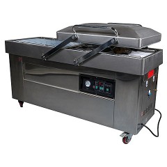 Машина вакуум-упаковочная Hualian DZQ-700/2SB с газонаполнением