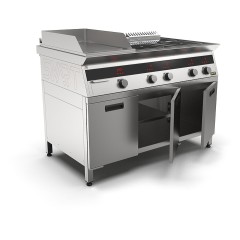 Плита индукционная комбинированная SMART INDUCTION K96-3PKN (с грилем)