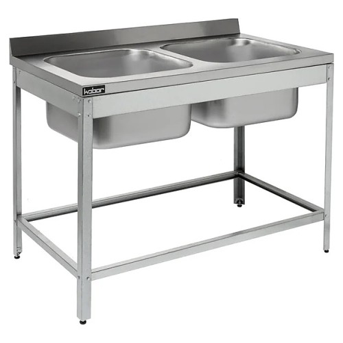 Ванна моечная КОБОР ВМЦ/2-120/70/430