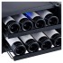 Винный шкаф TESLER WCV-080 SILVER серебристый