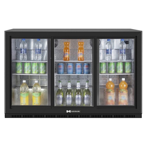 ШКАФ БАРНЫЙ ХОЛОДИЛЬНЫЙ HURAKAN HKN-DB335S