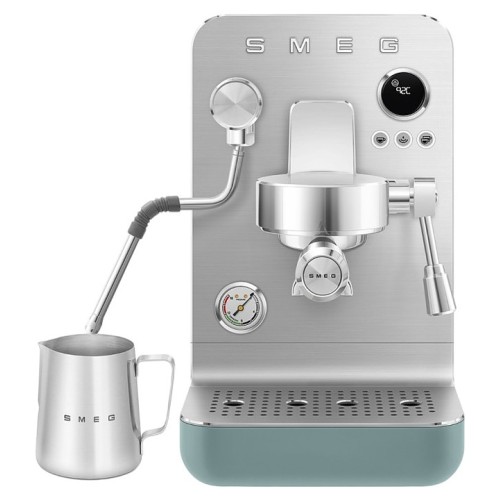 Эспрессо кофемашина SMEG EMC02EGMEU изумрудно-зеленая