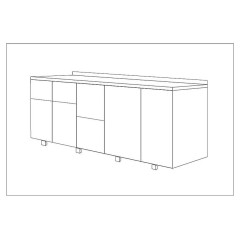 Стол морозильный KAYMAN KСМ-4421/70