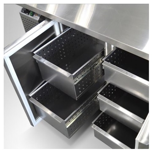 Стол морозильный Finist НХС-700-0/6 (боковой холодильный агрегат)