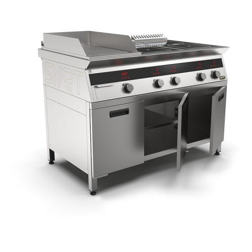 Плита индукционная комбинированная SMART INDUCTION K96-5RKN (с грилем)