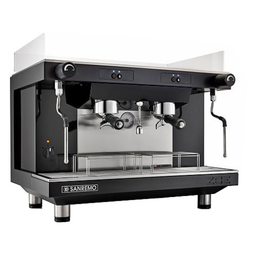 Кофемашина Sanremo Zoe SAP Tall 2 гр. высокие группы, черная