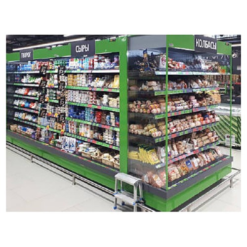 Горка холодильная ENTECO MASTER НЕМИГА П2 CUBE1 187 ВС (выносной агрегат) пристенная