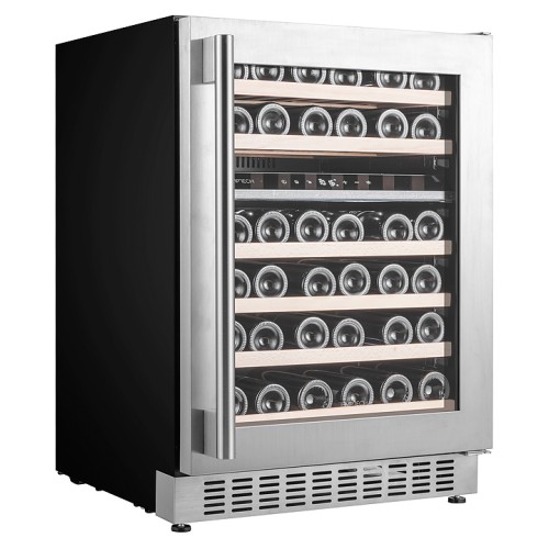 Винный шкаф Temptech Oslo OX60DX нерж. сталь