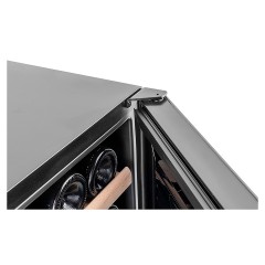 Винный шкаф Temptech Elegance EX60DRB двухзонный черный