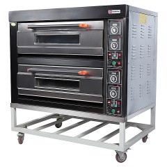 Печь хлебопекарная Miratek BK-24G + каменный под (2 яруса) + пароувлажнение