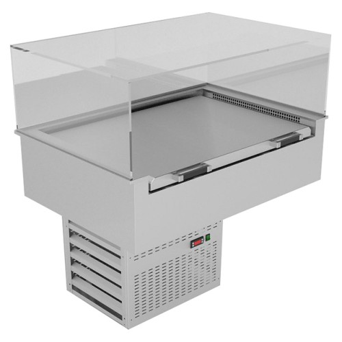 Витрина встраиваемая Gastrolux ВСВ-087/MOR/З/ЛВ