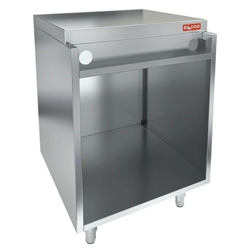 Стол для розлива напитков HICOLD НБМПК-6/5Б (с отверстиями для кран-пистолета, с бортом)