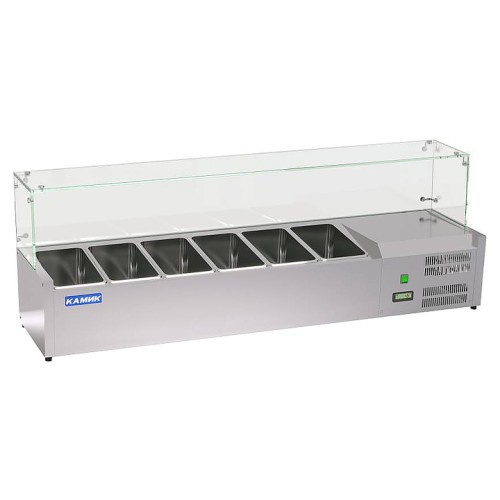 Витрина холодильная для топпингов КАМИК ВХ-349052