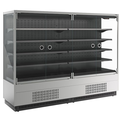 Горка холодильная Carboma FC 20-07 VM 2,5-1 версия 2.0 Light (фронт X0) 9006-9005