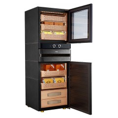 Шкаф для сигар Afidano L6 черный оникс