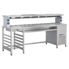 Стол фасовочный для сэндвичей RoboLabs СФ-240Т