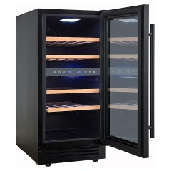 Винный шкаф Cellar Private CP027-2TB черная дверь