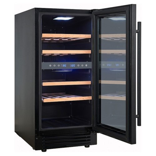Винный шкаф Cellar Private CP027-2TB черная дверь
