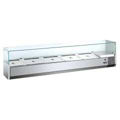 Витрина холодильная Hurakan HKN-VRX1200/330