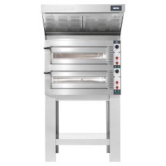 Печь для пиццы Cuppone Tiepolo TP435/2CM + зонт + подставка STP435/2