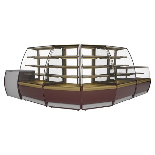 Витрина хлебная Carboma K70 N 0,9-2 (0,9)