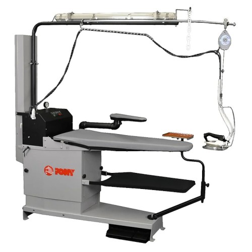 Стол гладильный PONY GENUS-S с аспирацией и поддувом