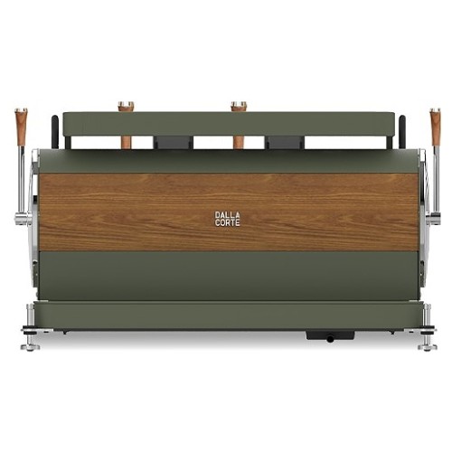 Кофемашина Dalla Corte 1 MC ZEROCL 2 VOW 400 оливковый хаки, грецкий орех