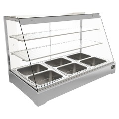 Витрина тепловая КОБОР CR2-117H Silver