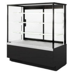 Витрина кондитерская CANARY 1300 прямое стекло со стеклопакетом