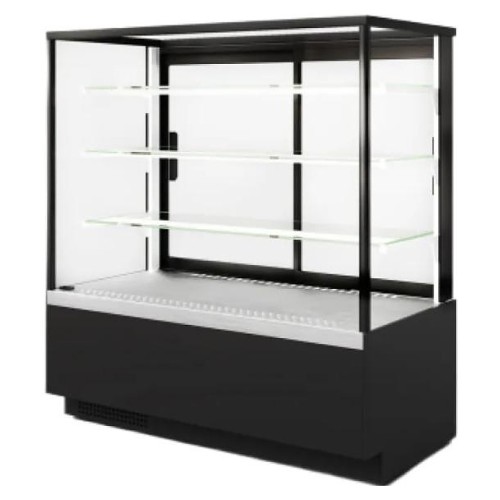 Витрина кондитерская CANARY 1300 прямое стекло со стеклопакетом