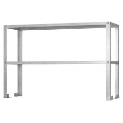 Полка-надстройка настольная Mecon Base ПННб 800х400х800 мм, 2 уровня