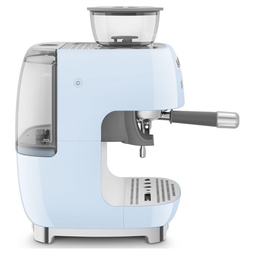 Эспрессо кофемашина SMEG EGF03PBEU пастельная голубая