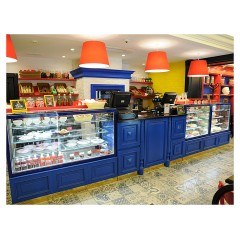 Витрина кондитерская Carboma Cosmo KC71-130 VV 1,2-2 открытая