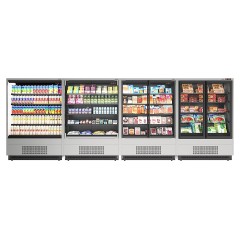 Горка холодильная Carboma FC 20-07 VM 1,9-2 версия 2.0 0300 (бок металл) 9006-9005