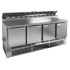 Стол для пиццы HICOLD PZE2-1111/GN (1/6)
