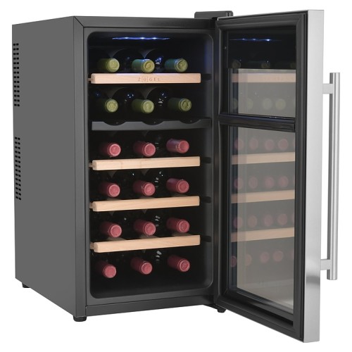 Винный шкаф Zugel ZTWF182DX нержавеющая сталь