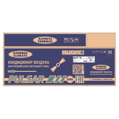 Настенная сплит-система General Climate GC-R12HR/GU-R12H