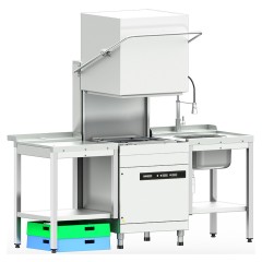 Купольная посудомоечная машина Gabino LM-C-1100