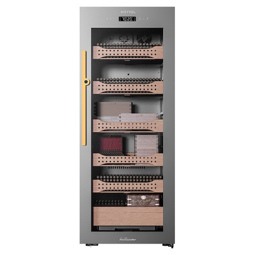 Шкаф для сигар MEYVEL MC-200BK (PRO)