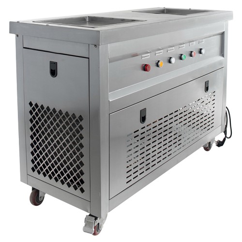 Фризер для жареного мороженого Foodatlas KCB-2F (стол для топпингов)