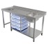 Стол для посудомоечной машины КОБОР СПМ/1-170/70/П