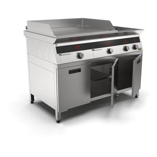 Плита индукционная комбинированная SMART INDUCTION K76-3PPKN (с грилем)