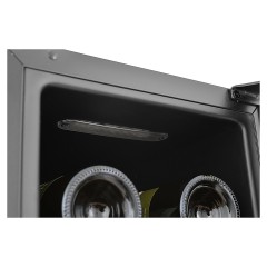 Винный шкаф Lex LWD3017BL dual zone черный