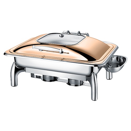 Чафинг-диш Crazy Pan CP-CHD016RG розовое золото