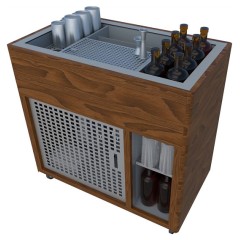 Кейтеринг станция BARMADE 906090 (900х520х900 мм), металл