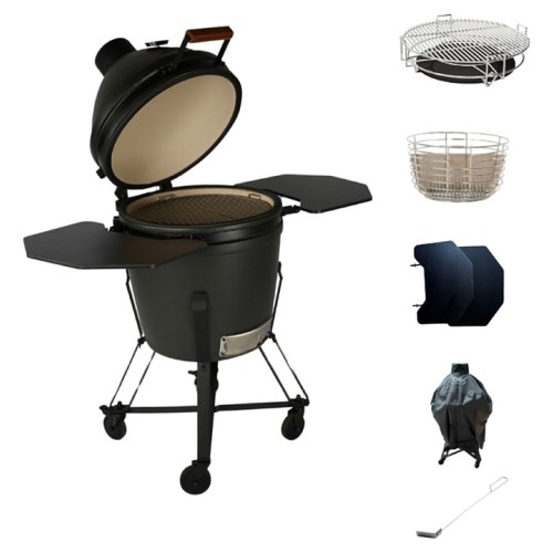 Гриль керамический COEO Quatro L с тележкой