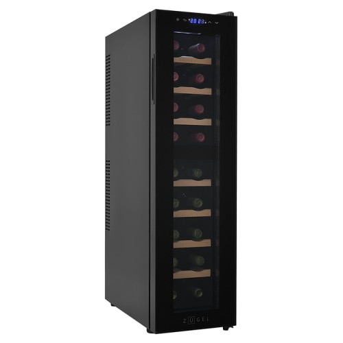 Винный шкаф Zugel ZTWF181DB черный